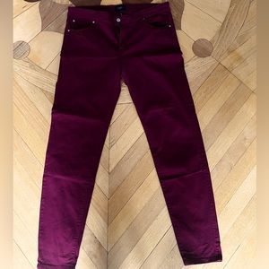 Maroon Celebrity Pink Jeans (juniors)